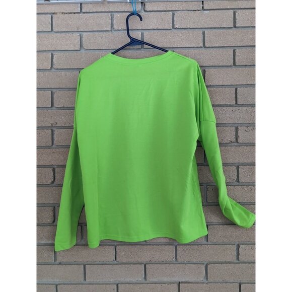 Green - The Grinch - T-Shirt - Size : Small - Long Sleeve - Picture 2 of 2